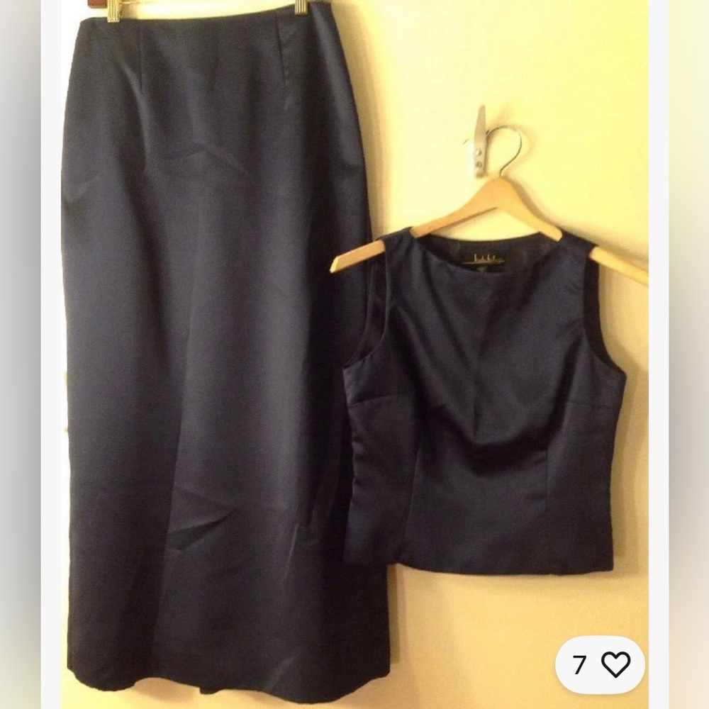 Women's Navy Nicole Miller 10 Evening Gown 66